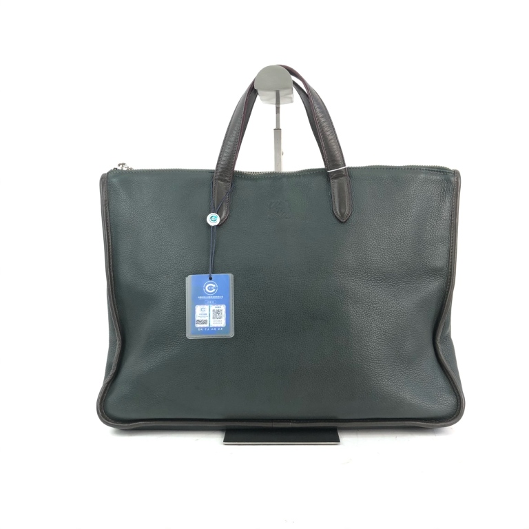 95新 LOEWE/罗意威  安洁利知之loewe全皮公文包手提包 18601 