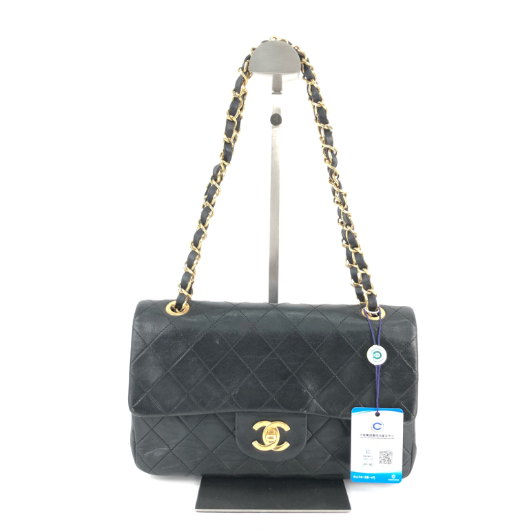 95新 Chanel/香奈儿  安洁利知之 香奈儿cf双盖单肩包 17701H