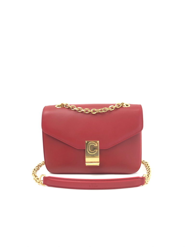95新 Celine/思琳 安洁利知之 Celine瑟琳C Bag单肩包 9783H