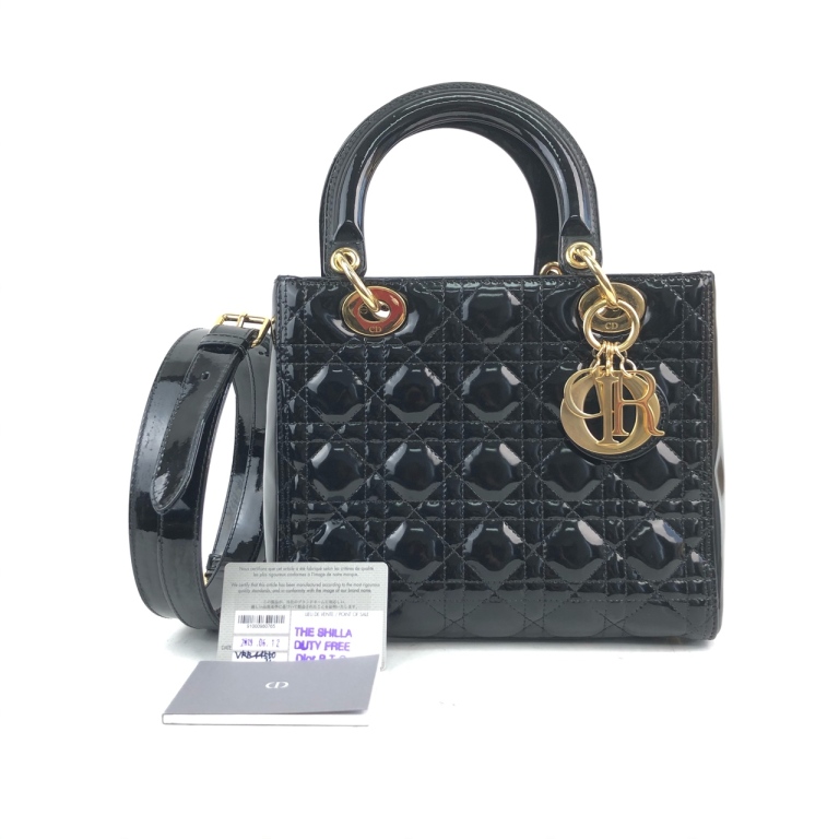 95新 DIOR/迪奥 安洁利知之Dior迪奥戴妃五格单肩包15883H 