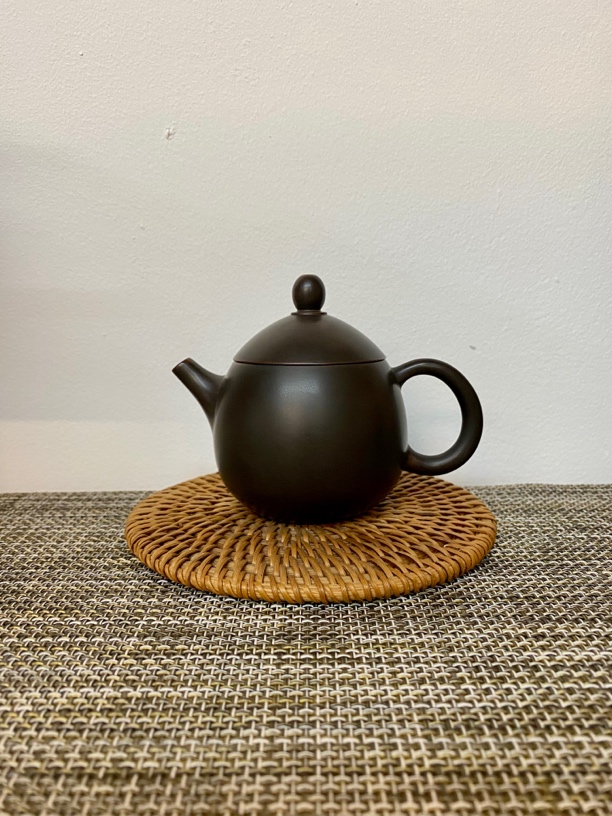 小品 龙旦 茶壶 广西钦州坭兴陶 茶具 