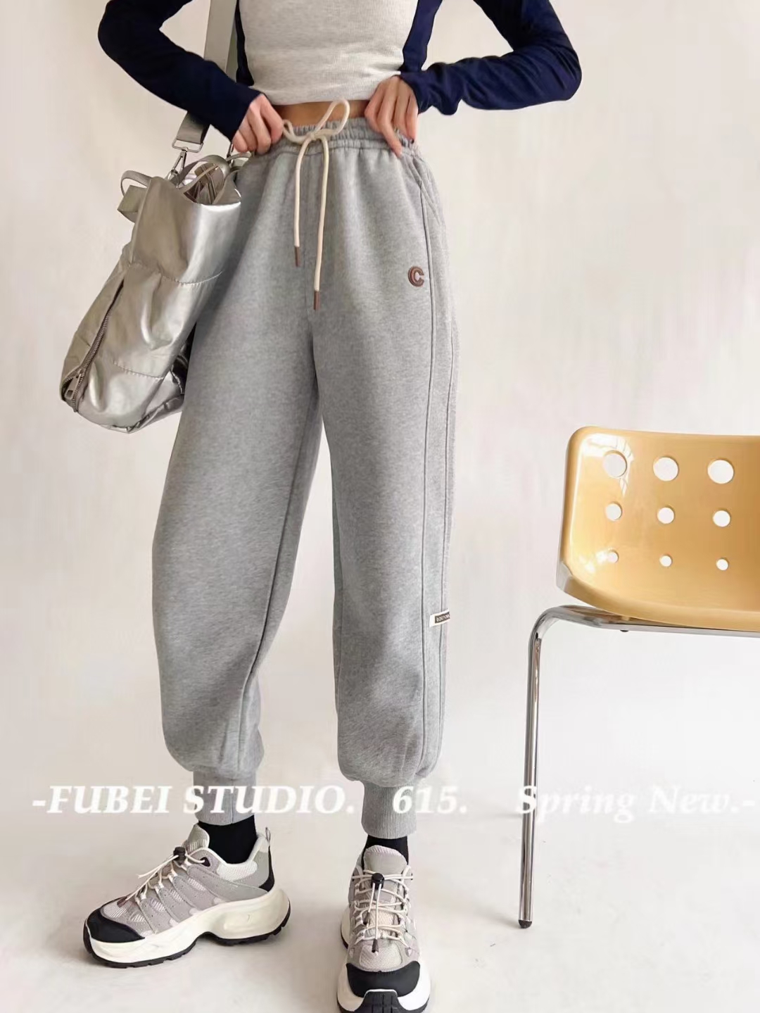 2024新款春装休闲裤！M穿到98到108斤！L穿到120斤左右