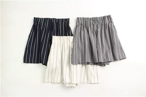 日单外穿短裤百搭显瘦A字高腰松紧腰春夏夏装夏季宽松休闲女裤子