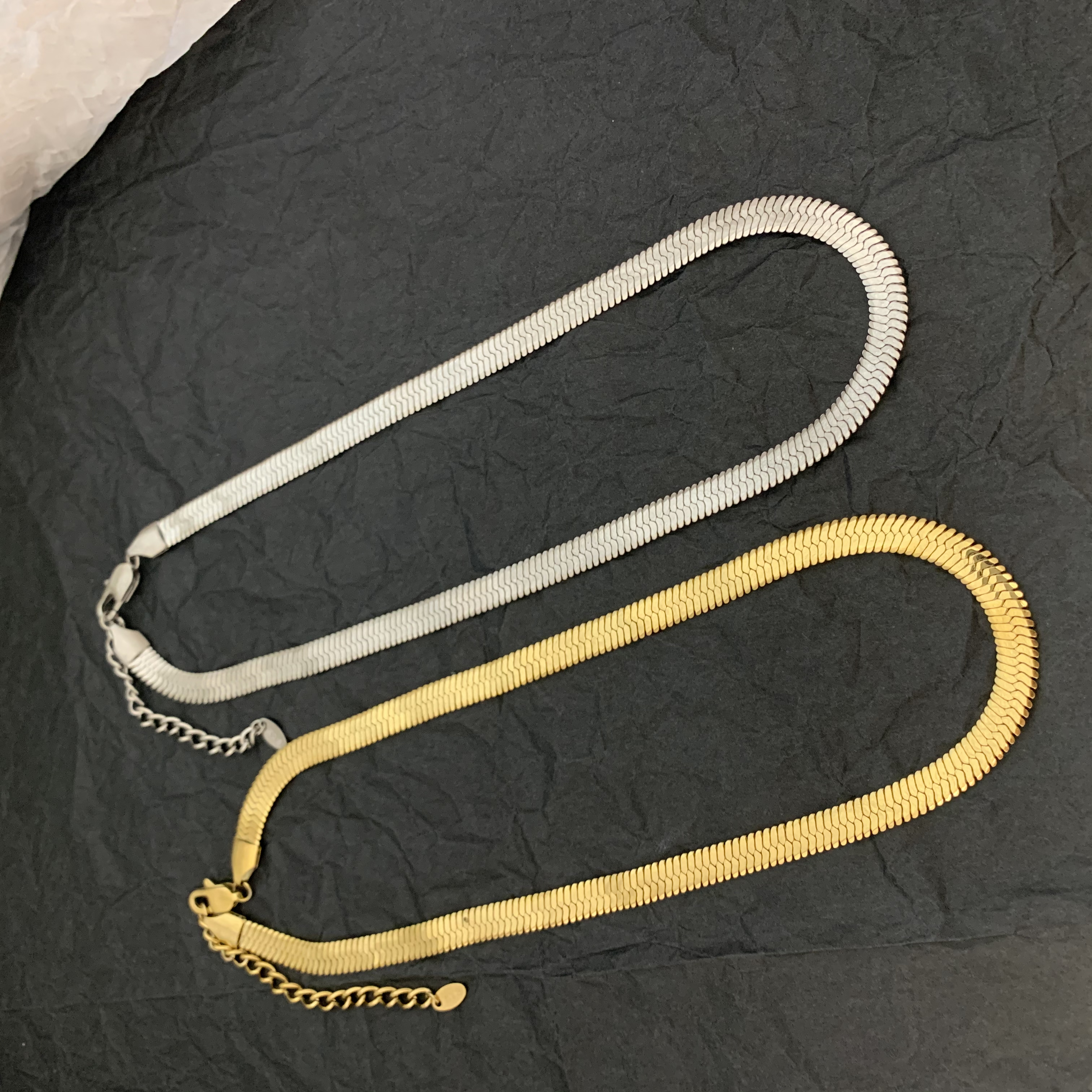 钛钢项链 高级轻奢小众项链｜素款蛇骨｜百搭饰品