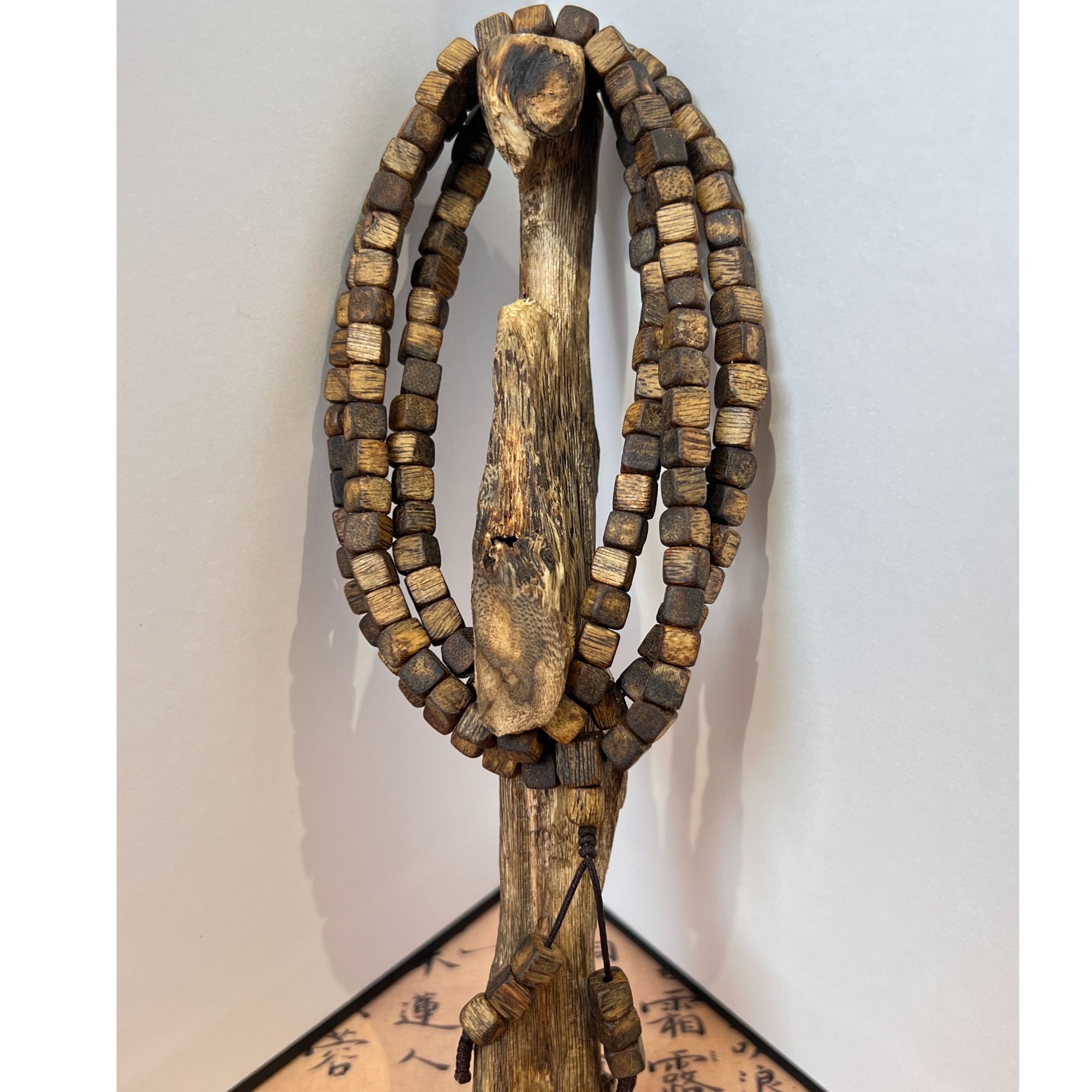 艺香缘-绿棋方形多圈手串0.5/108