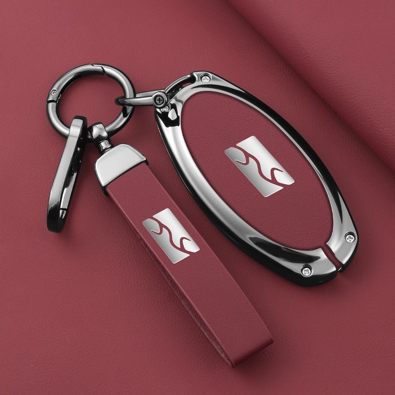 适用于比亚迪仰望U9钥匙套24款标准款高档汽车钥匙包壳扣男女改装