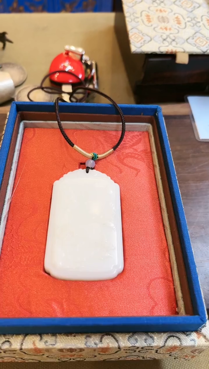 【闪购商品】和田玉玉牌未镶嵌和田玉挂件玉牌Y008