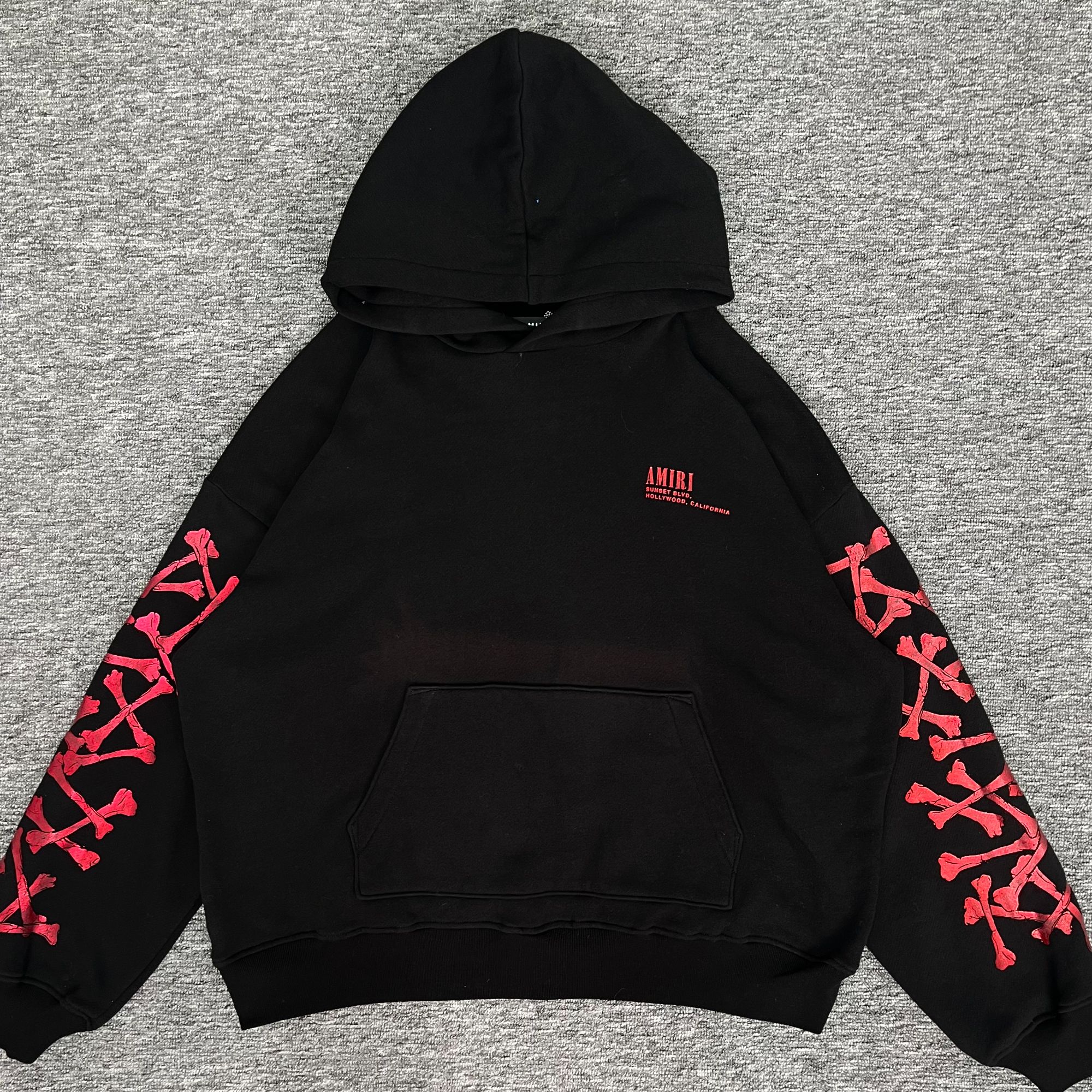 99新 AMIRI 连帽潮流卫衣/M码/98新/