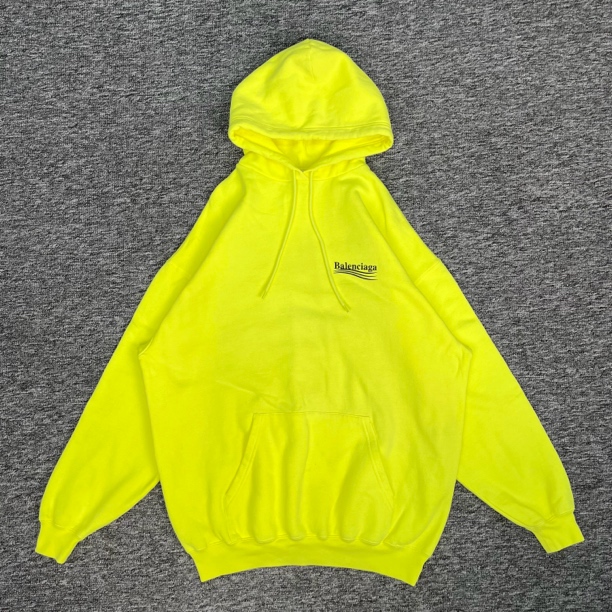 99新 Balenciaga/巴黎世家 可乐刺绣连帽卫衣/s码/98新/wk0272