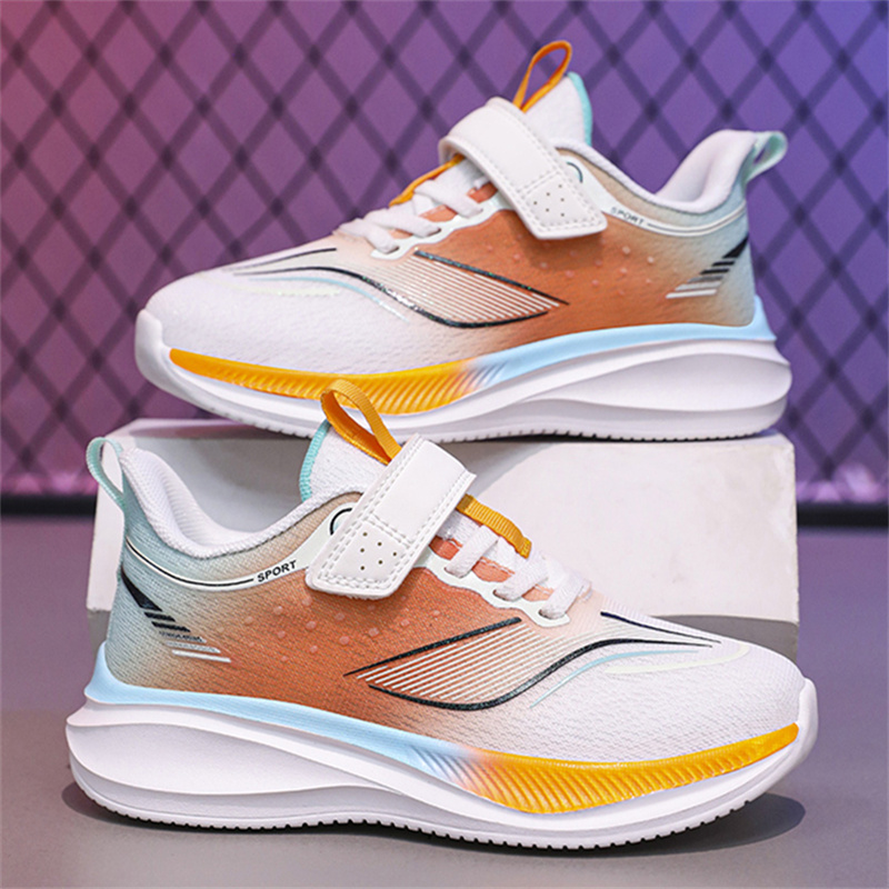 回力瑞男童运动鞋2024款春秋季中大儿童防滑跑步鞋软底透气网面鞋