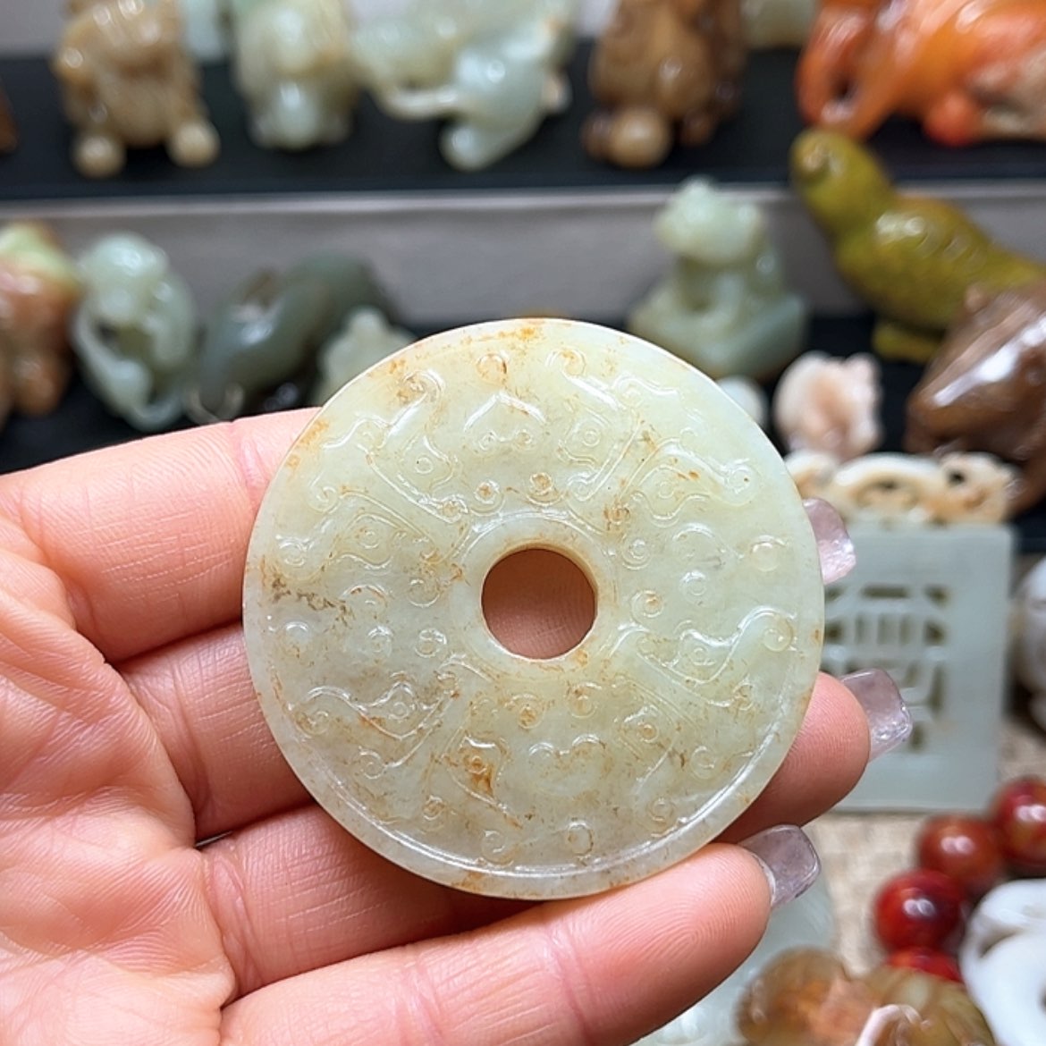 【闪购商品】白玉菩提吊坠