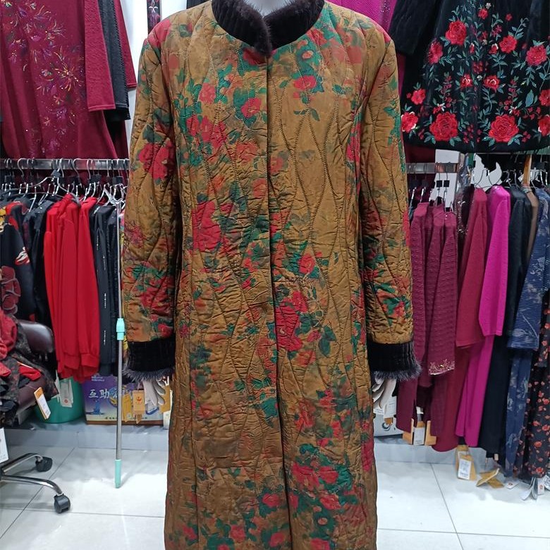 大码女装4M039款棉服（衣长：110厘米）