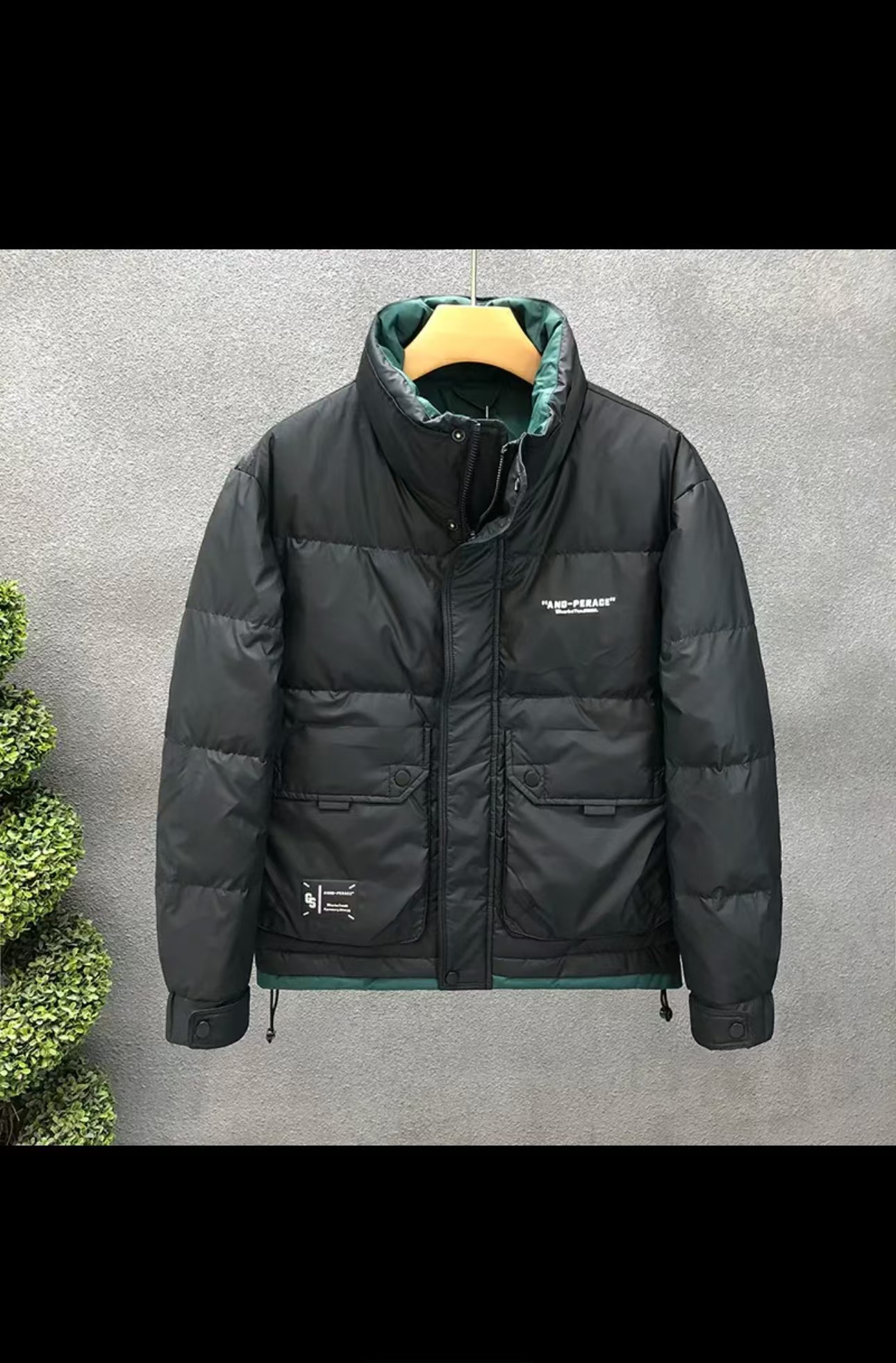 冬季新款极寒户外时尚立领保暖御寒外套#5851