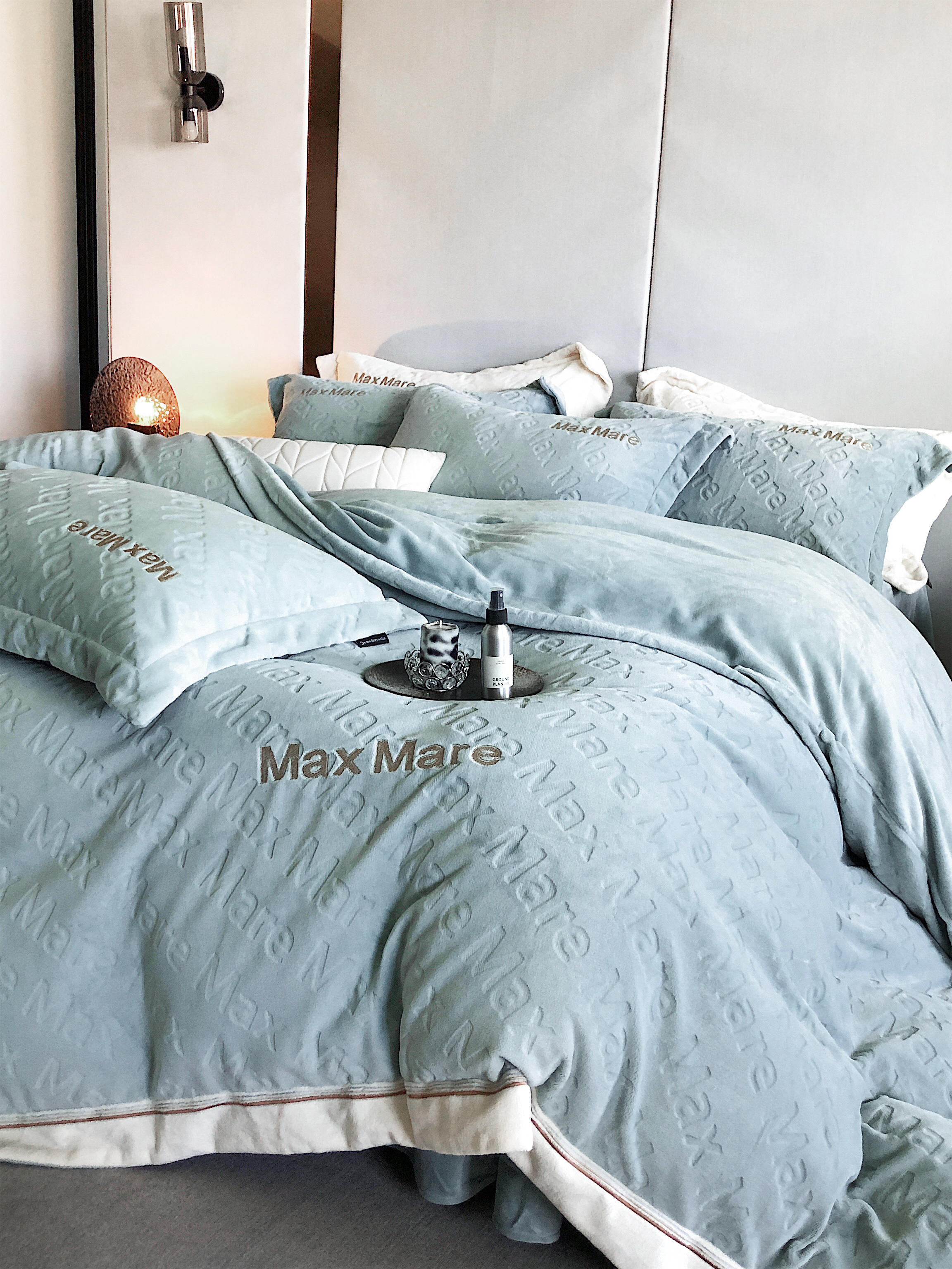 2024新款可可绒简约四件套