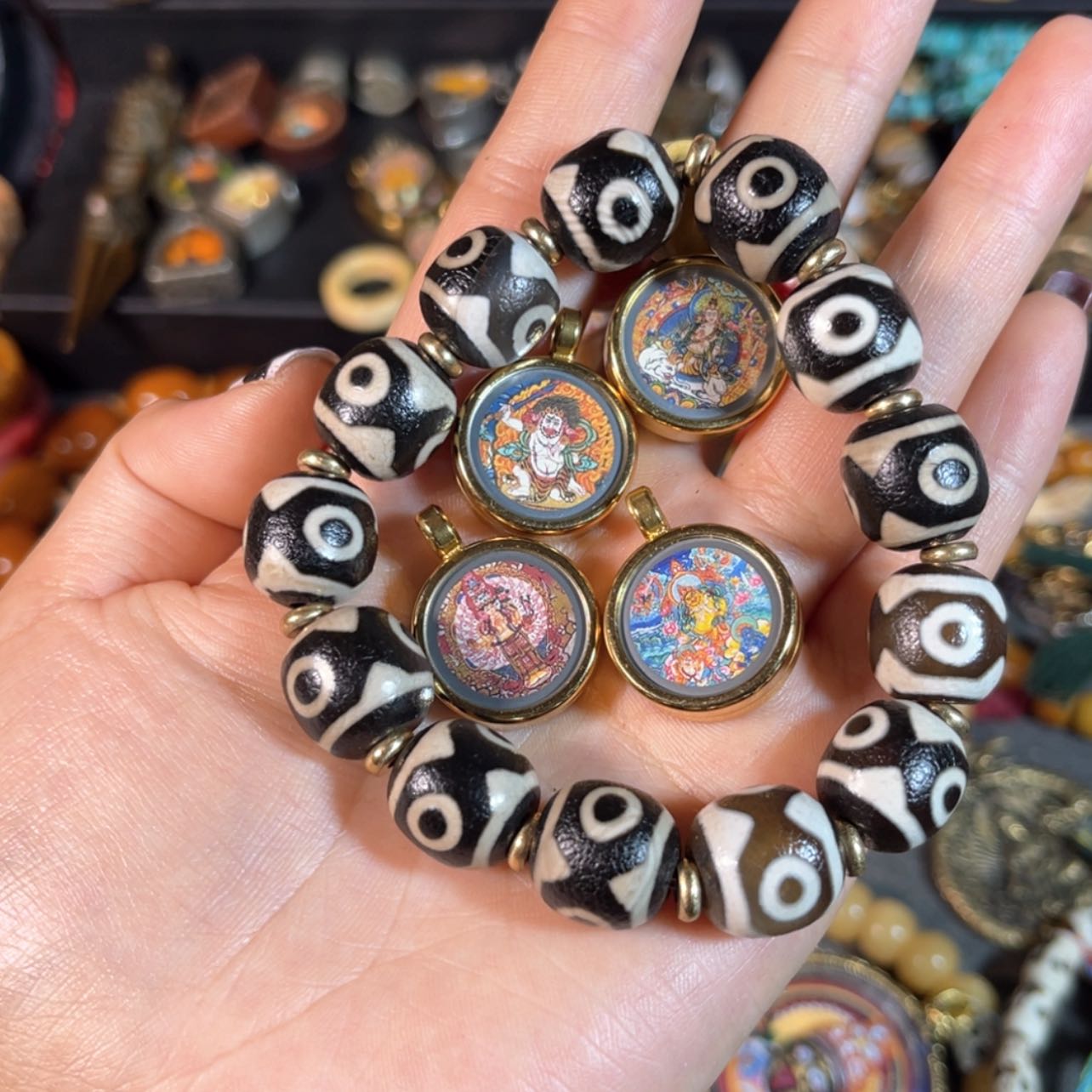 【闪购商品】凤眼菩提吊坠矮*