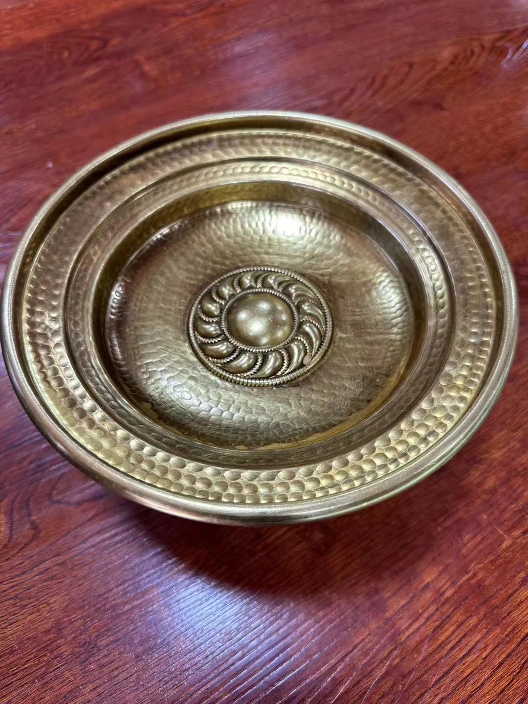 藏式手工盘子口径20