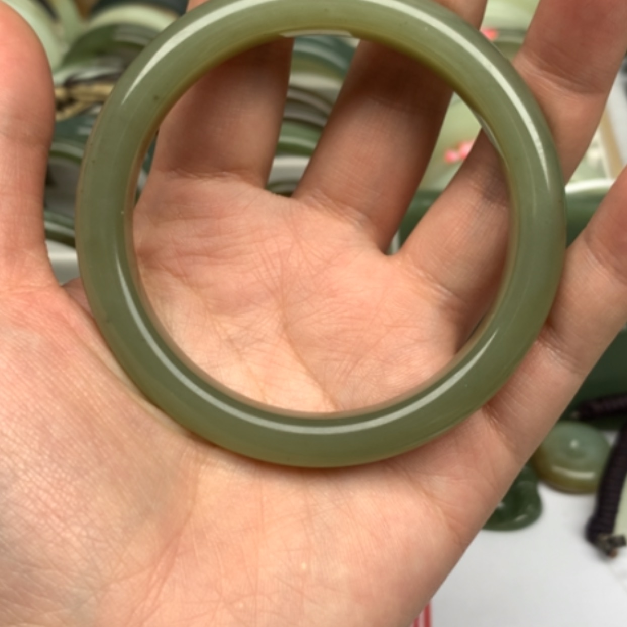 【闪购商品】和田玉手镯未镶嵌H*Y