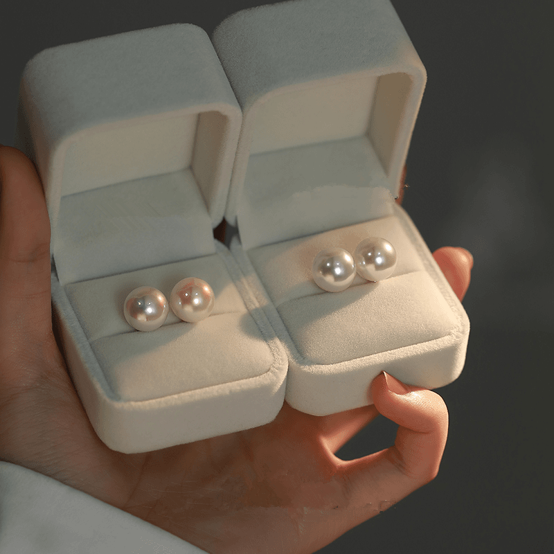  AIYO/韩代纯银耳钉女施家高级感轻奢圆复古耳环