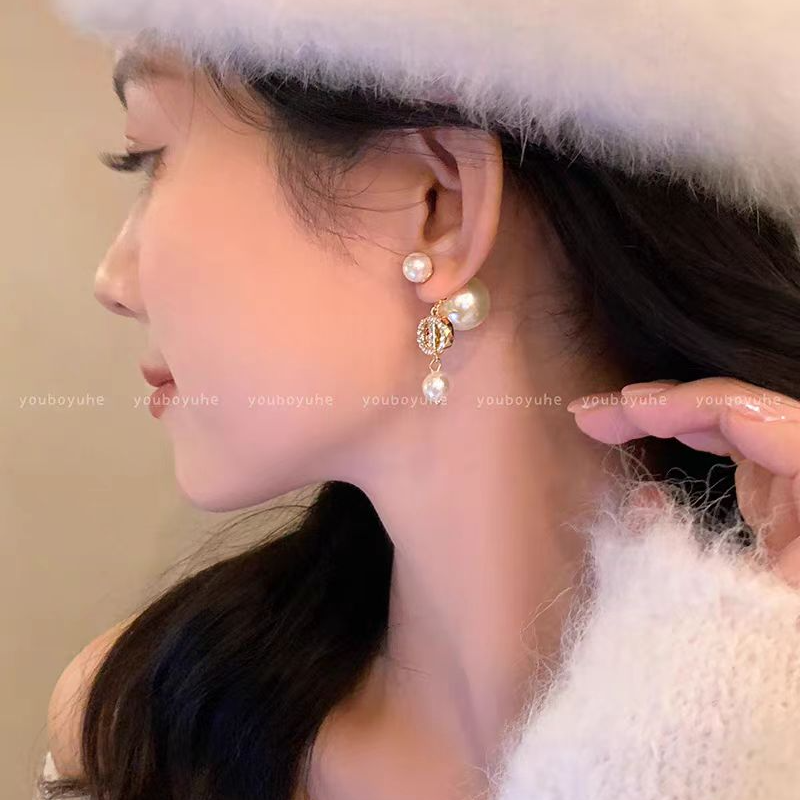 AIYO 时尚气质猪鼻子耳环韦雪同款