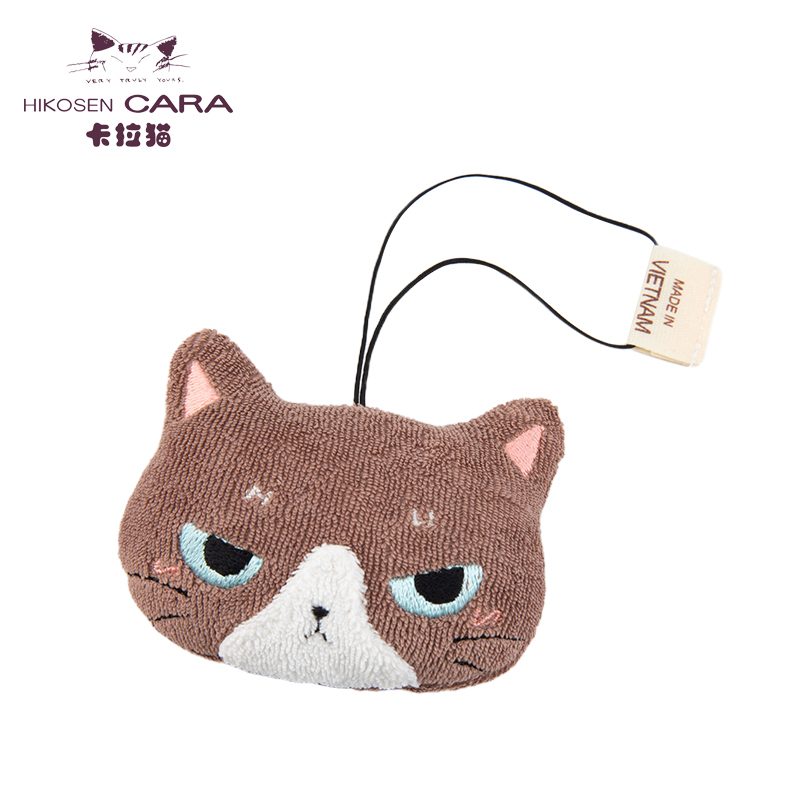 HIKOSEN CARA卡拉猫ochihi蛋黄酱猫猫挂饰女包包小挂件装饰