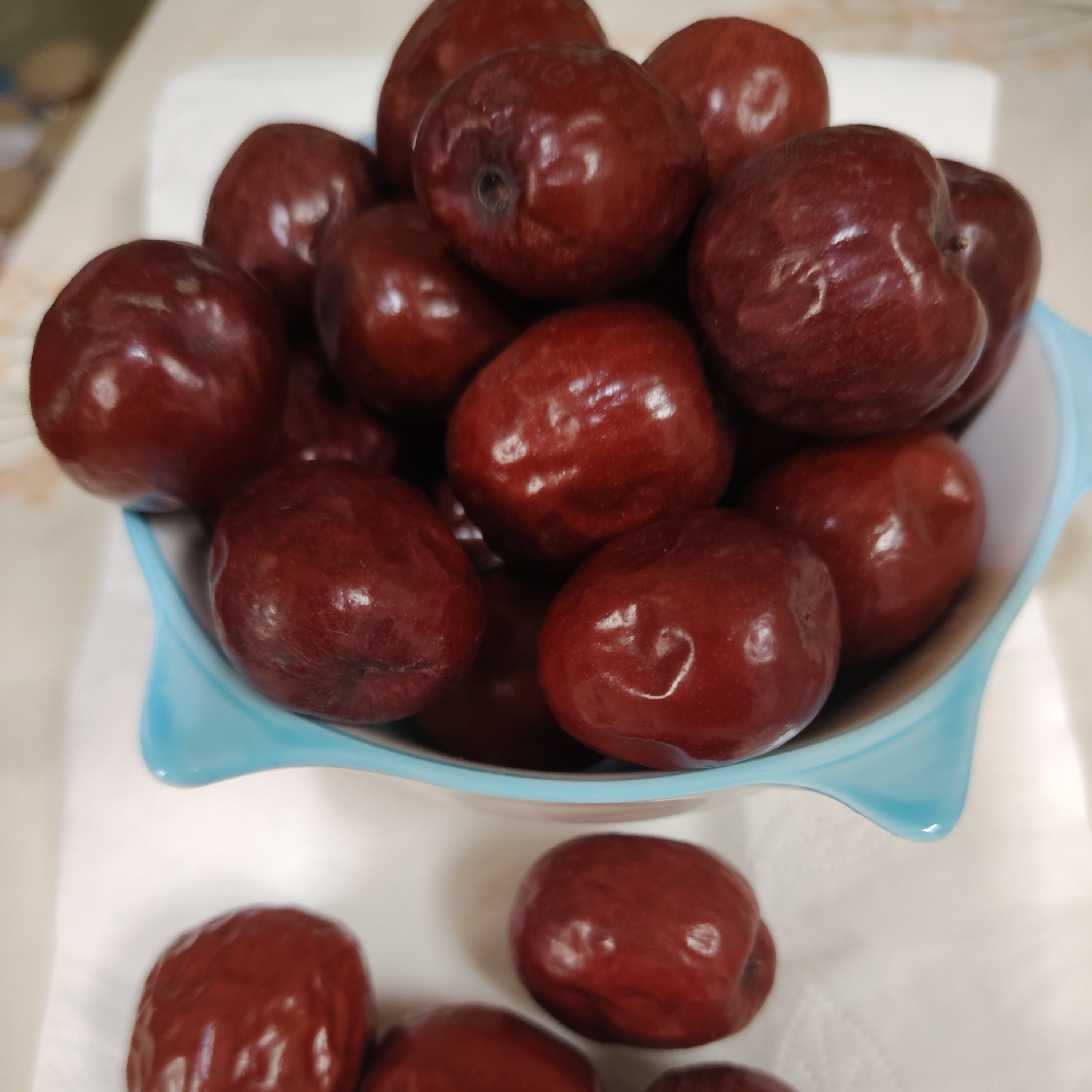 稷山板枣老枣区会拉丝软糯的枣大枣红枣