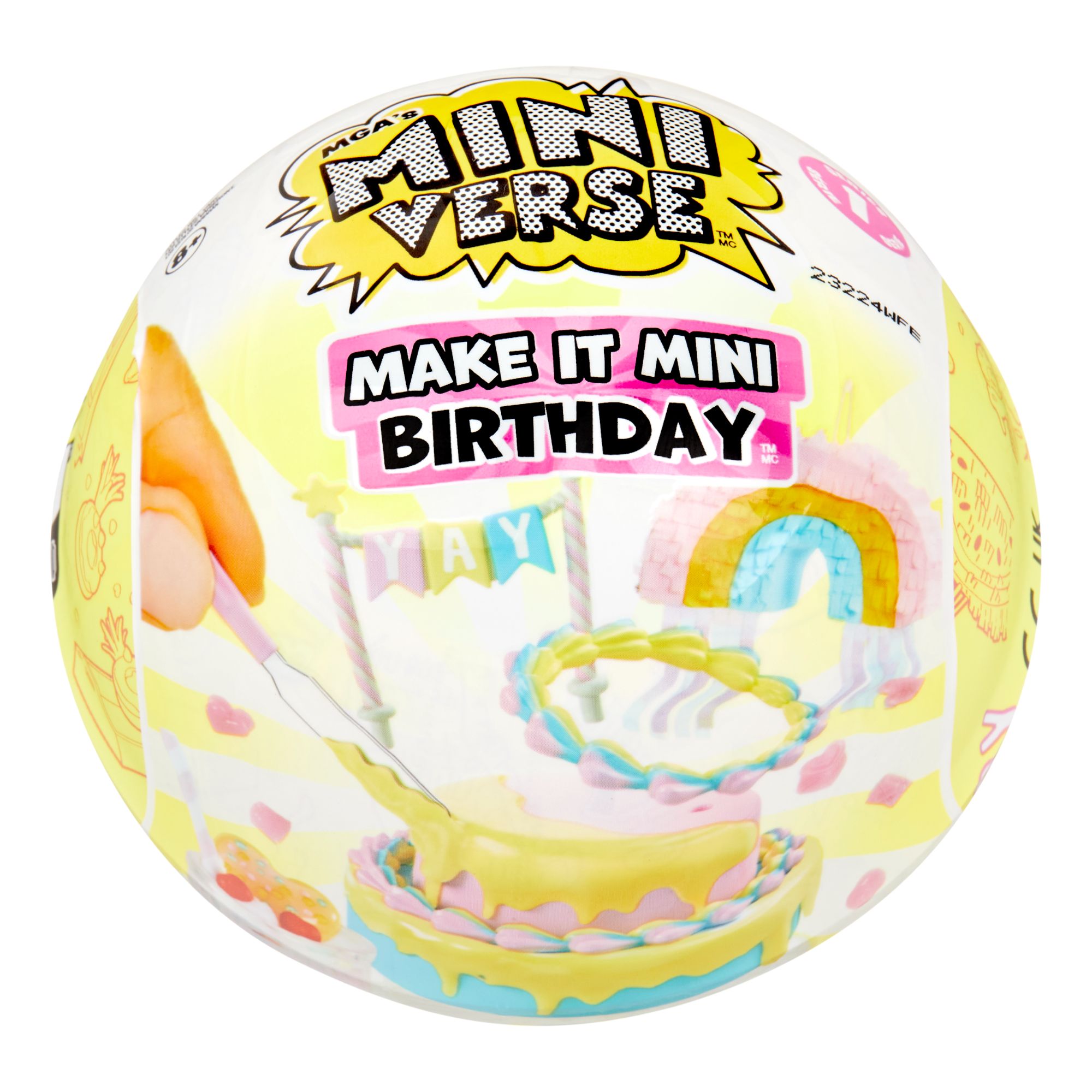 MGA生日派对迷你食玩球DIY食物盲球掌上宇宙工坊 MINI VERSE