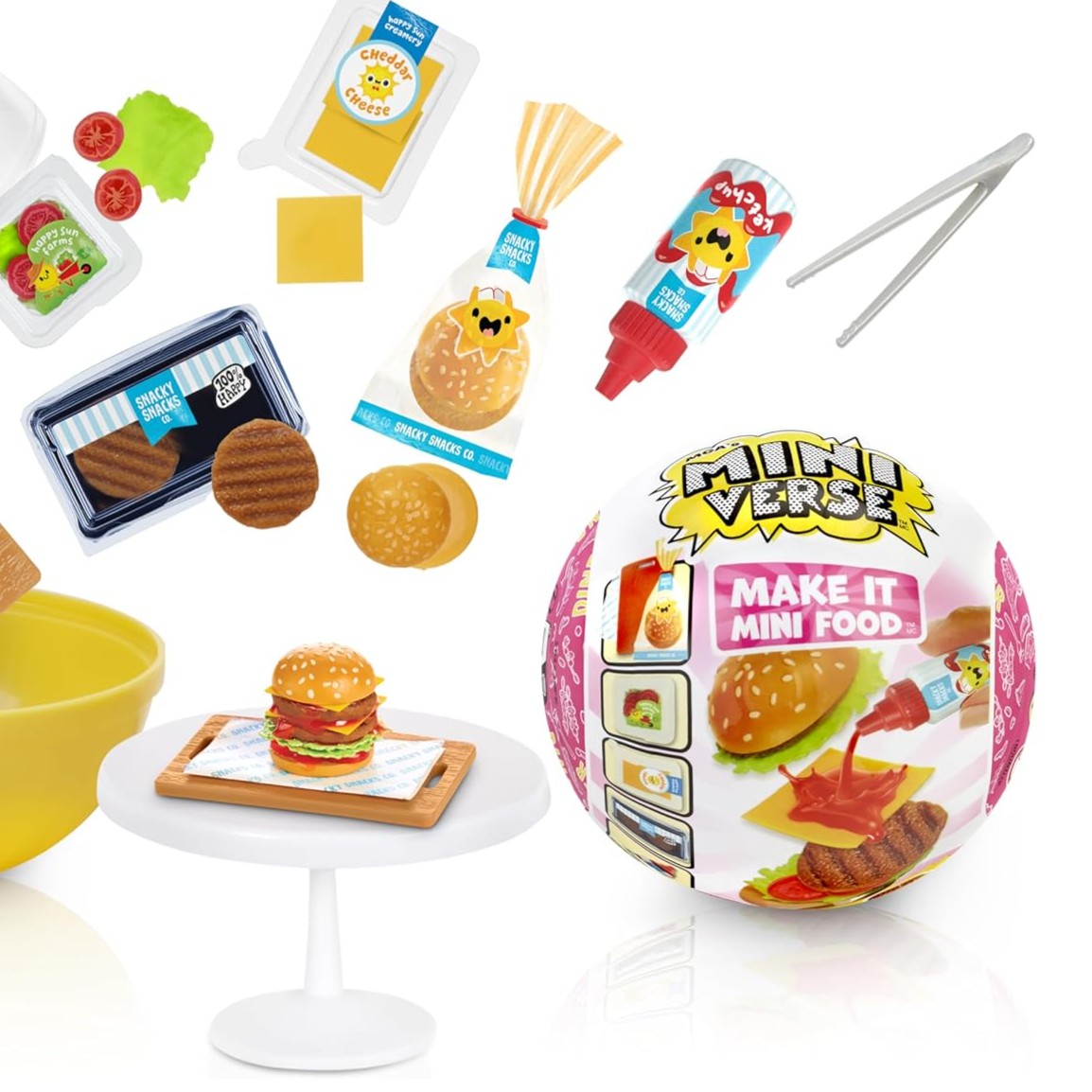 【梦栖泺代拆】MGA美食3代宇宙工坊 Make It Mini Food Diner摆件