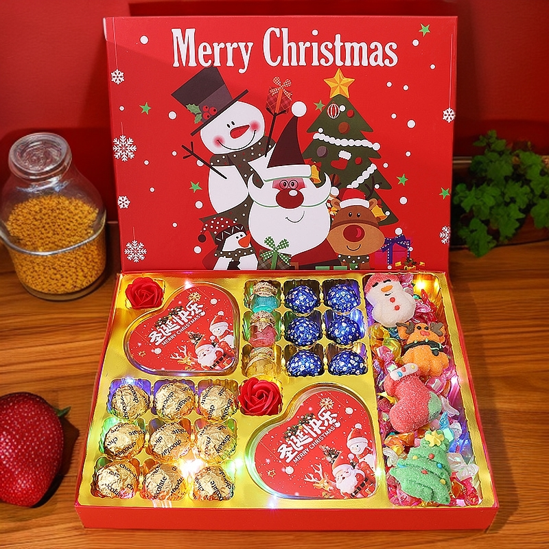 圣诞节平安夜平安果元旦糖果巧克力礼盒送男女友孩子同事节日礼物