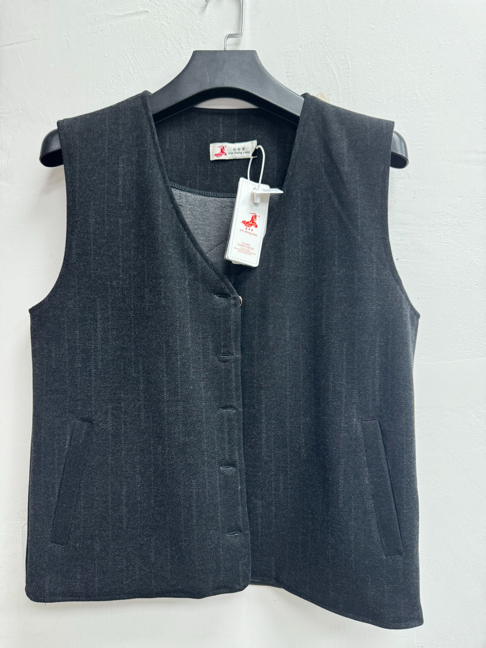 24新款男士纯羊毛马甲中老年保暖冬季冬季棉服M608无运费险