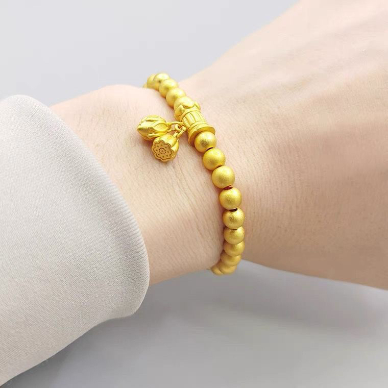 铜合金手链 古法两世欢手链好运连连