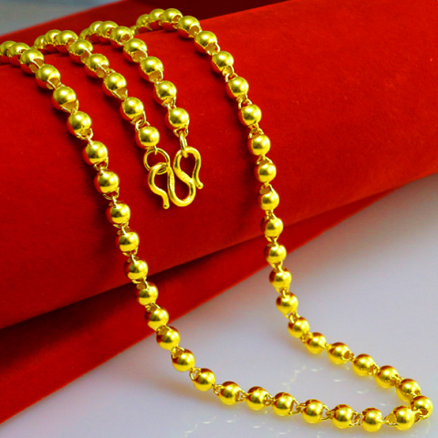 合金项链 光珠项链