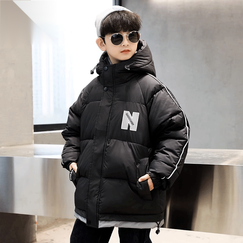男童棉服2023新款中大儿童面包服男孩冬季加厚夹棉外套冬款棉内胆