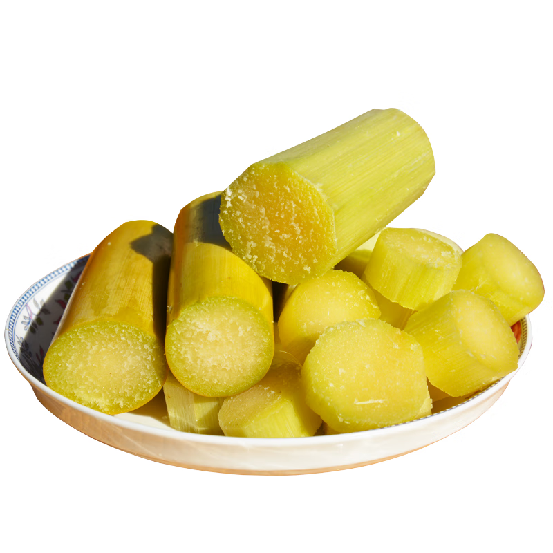 云南西双版纳黄皮甘蔗//嘎嘎甜//嘎嘎多汁【打包盒2盒】