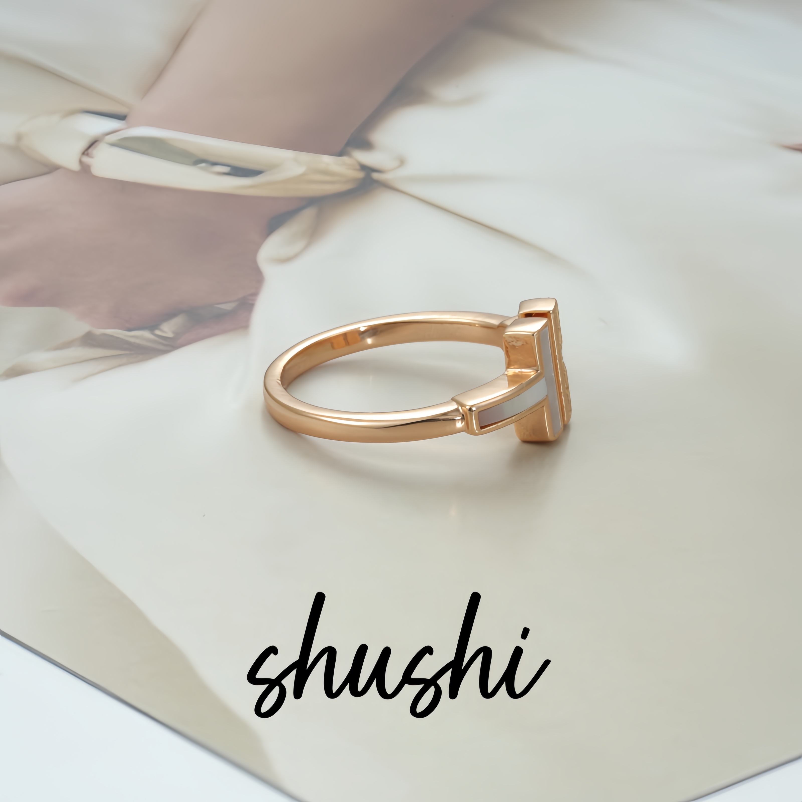 铜合金锆石戒指 7197（开口）