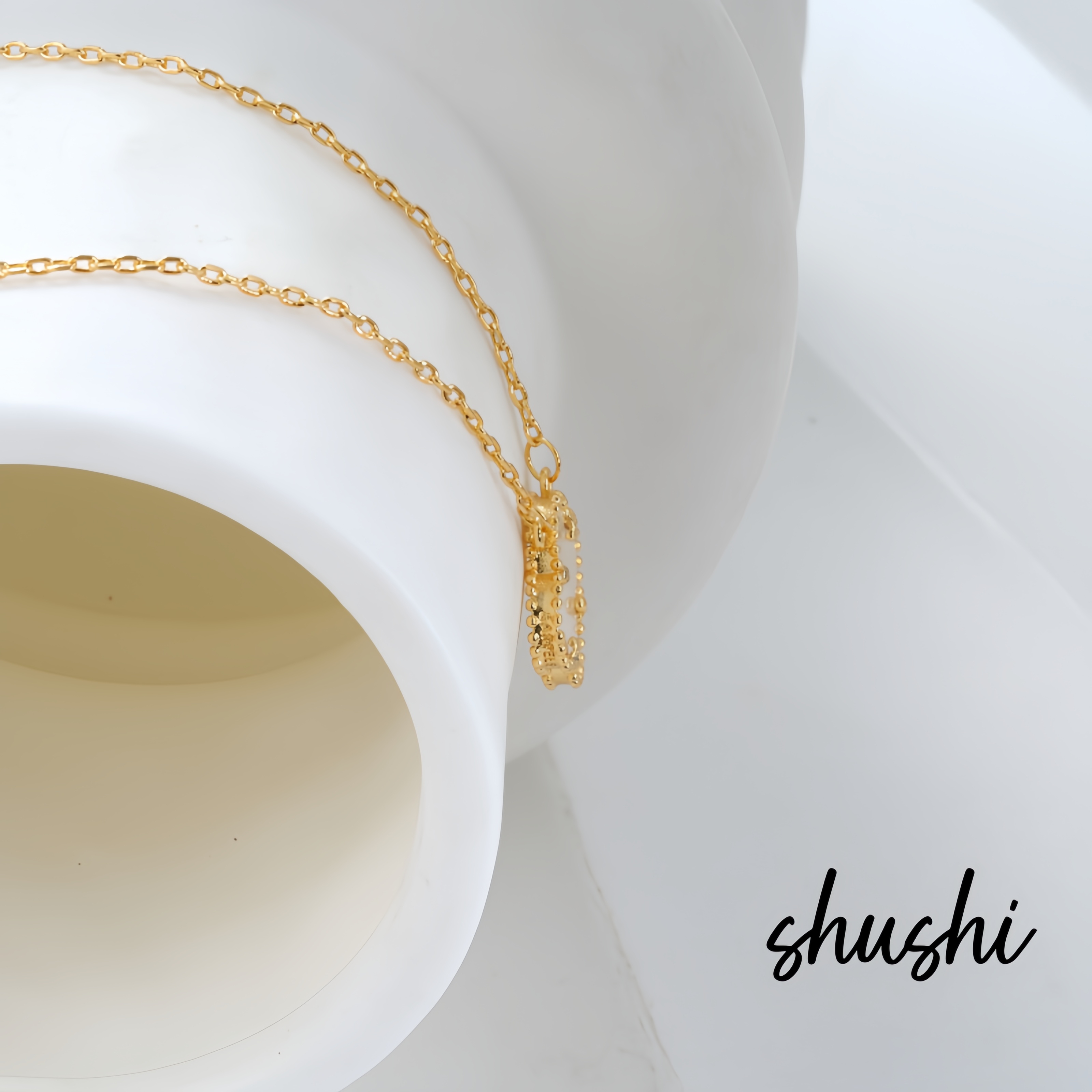 铜合金项链 时尚百搭经典轻奢气质项链7242（40+5cm）