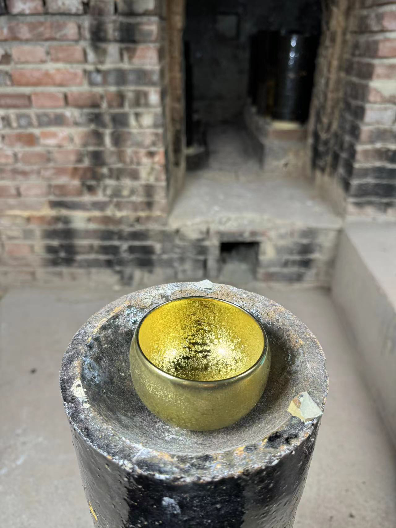 满钻金钵礼盒➕证书