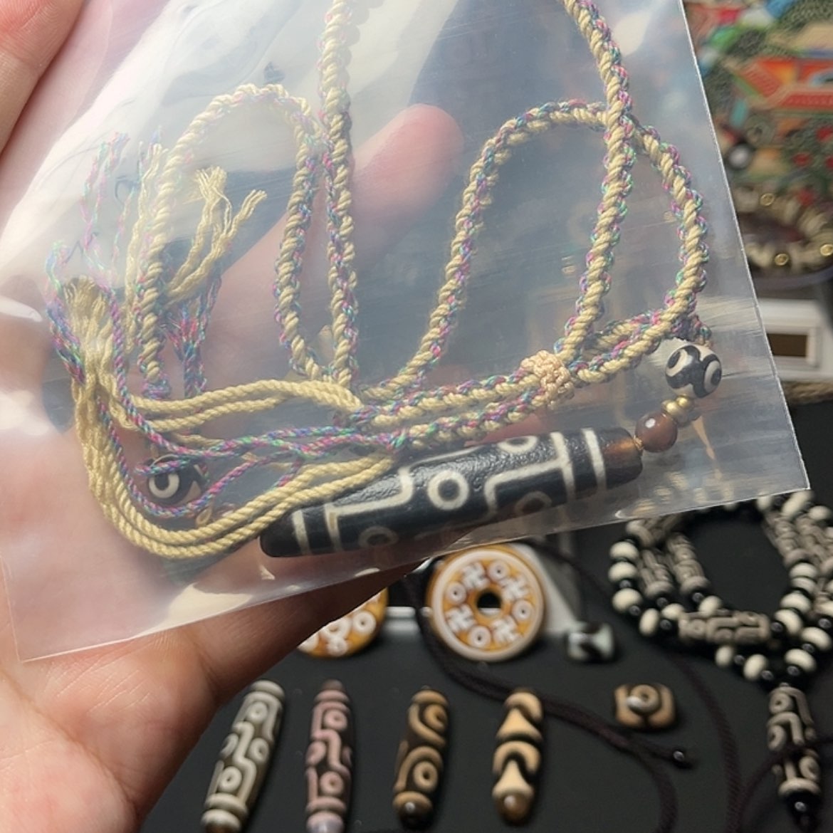 【闪购商品】玛瑙/玉髓颈饰未镶嵌蓉*呀