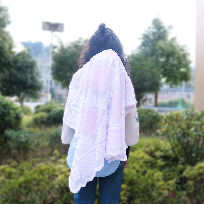 婴儿外出宝宝盖巾防风挡光阻灰尘防蚊虫叮咬超薄款多用途夏天四季