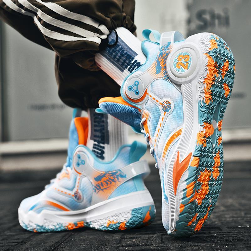 乔丹青年韦德幻影3詹姆斯篮球鞋男儿童球鞋实战水泥地战靴学生运