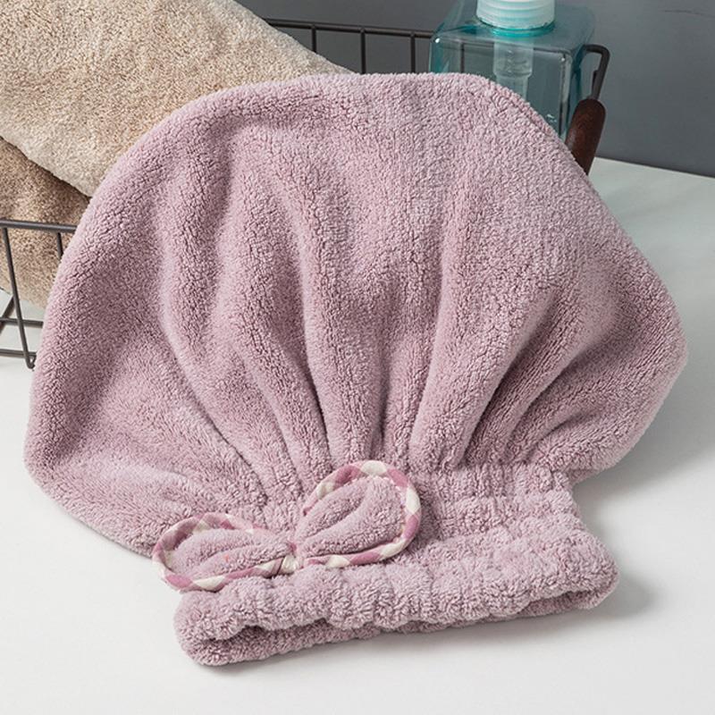 干发帽珊瑚绒吸水速干发巾女干发擦头发快速干长发包头巾浴帽