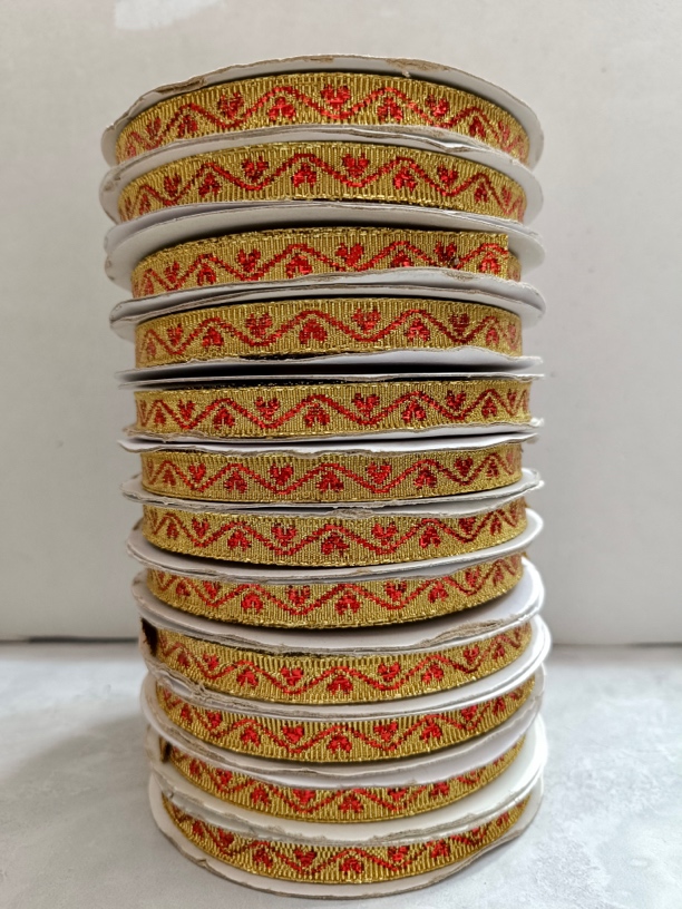 50米-1.2厘米宽-民族风织带汉服领口袖口服装沙发套窗帘辅料