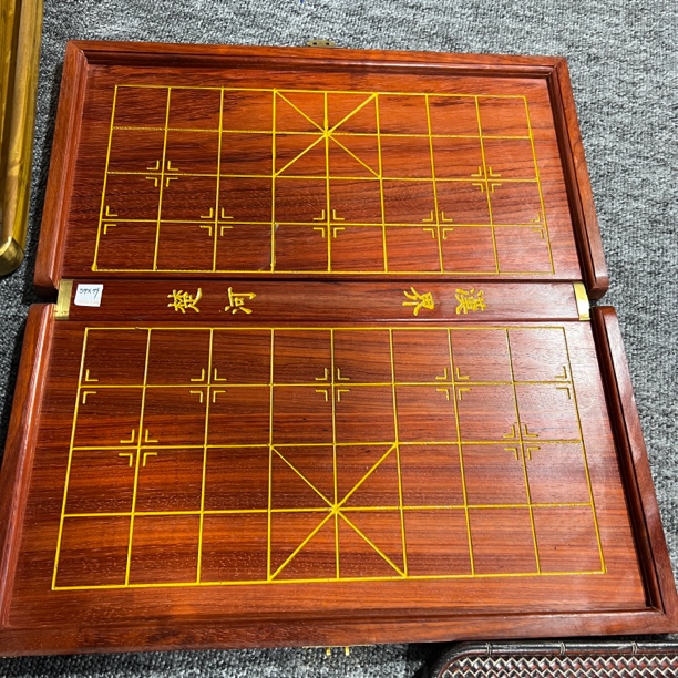 邵氏紫檀棋盘 红木家具