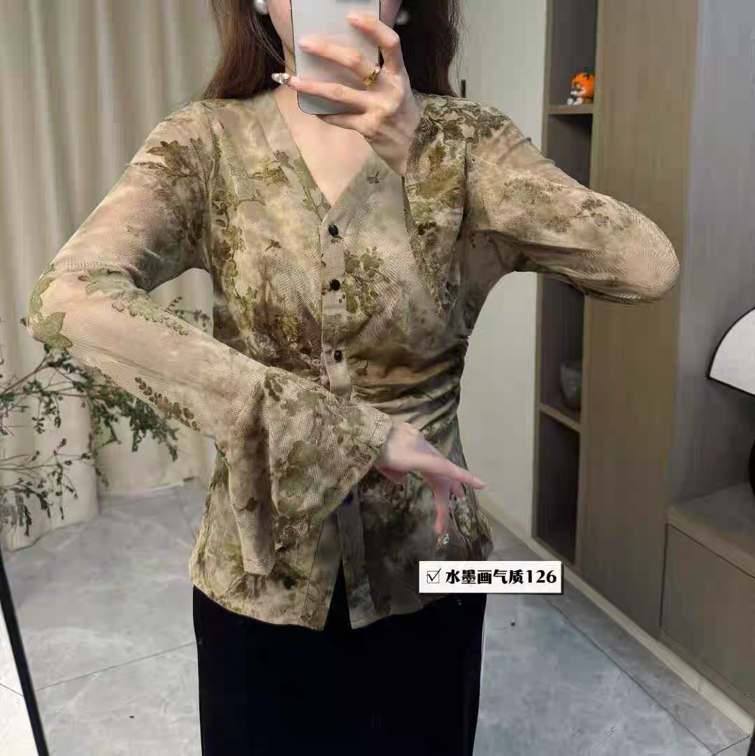 王妃家气质洋气植绒打底衫