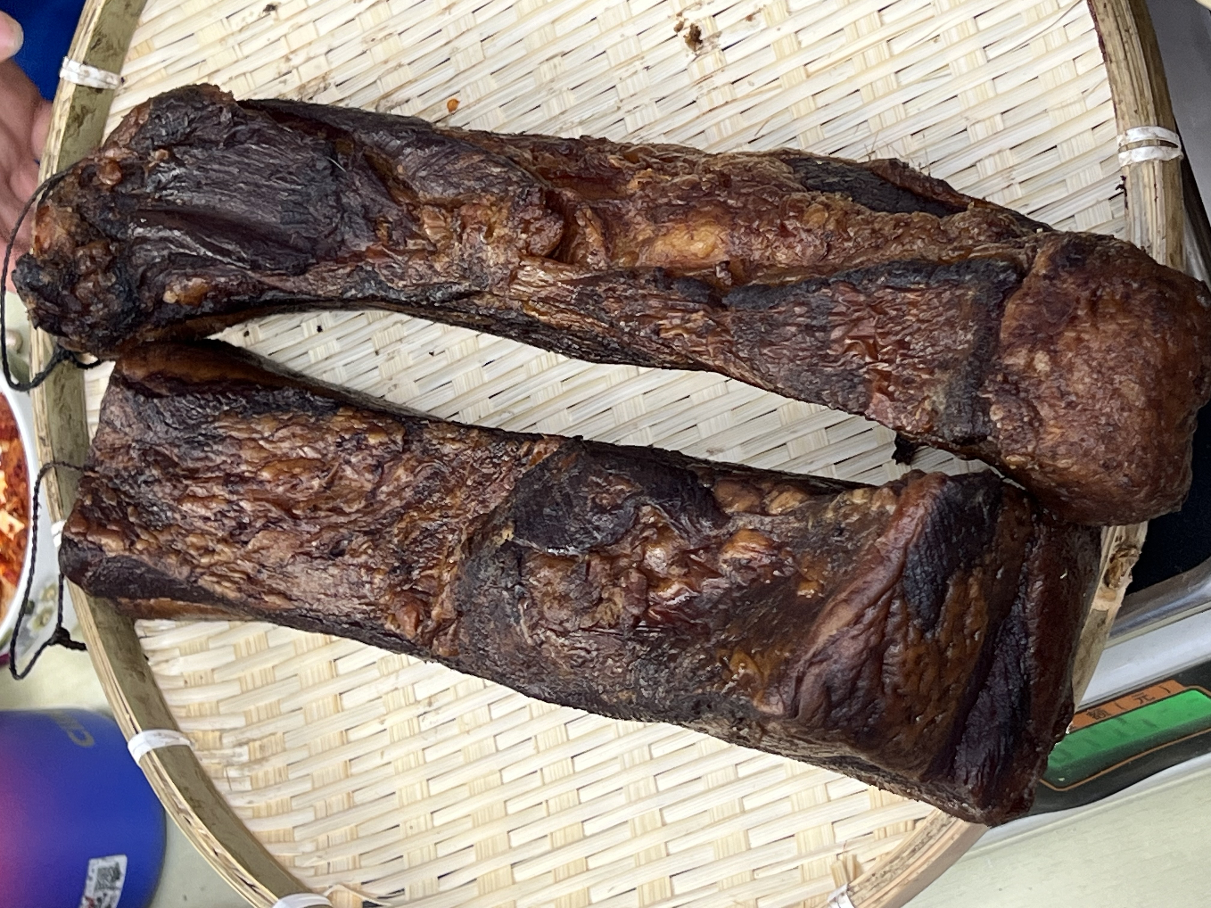 安化本地乡里农家腊肉