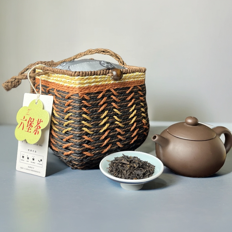 老牛叔【古树木香沉稳平和】广西六堡茶黑茶古树木香标杆熟茶2012年