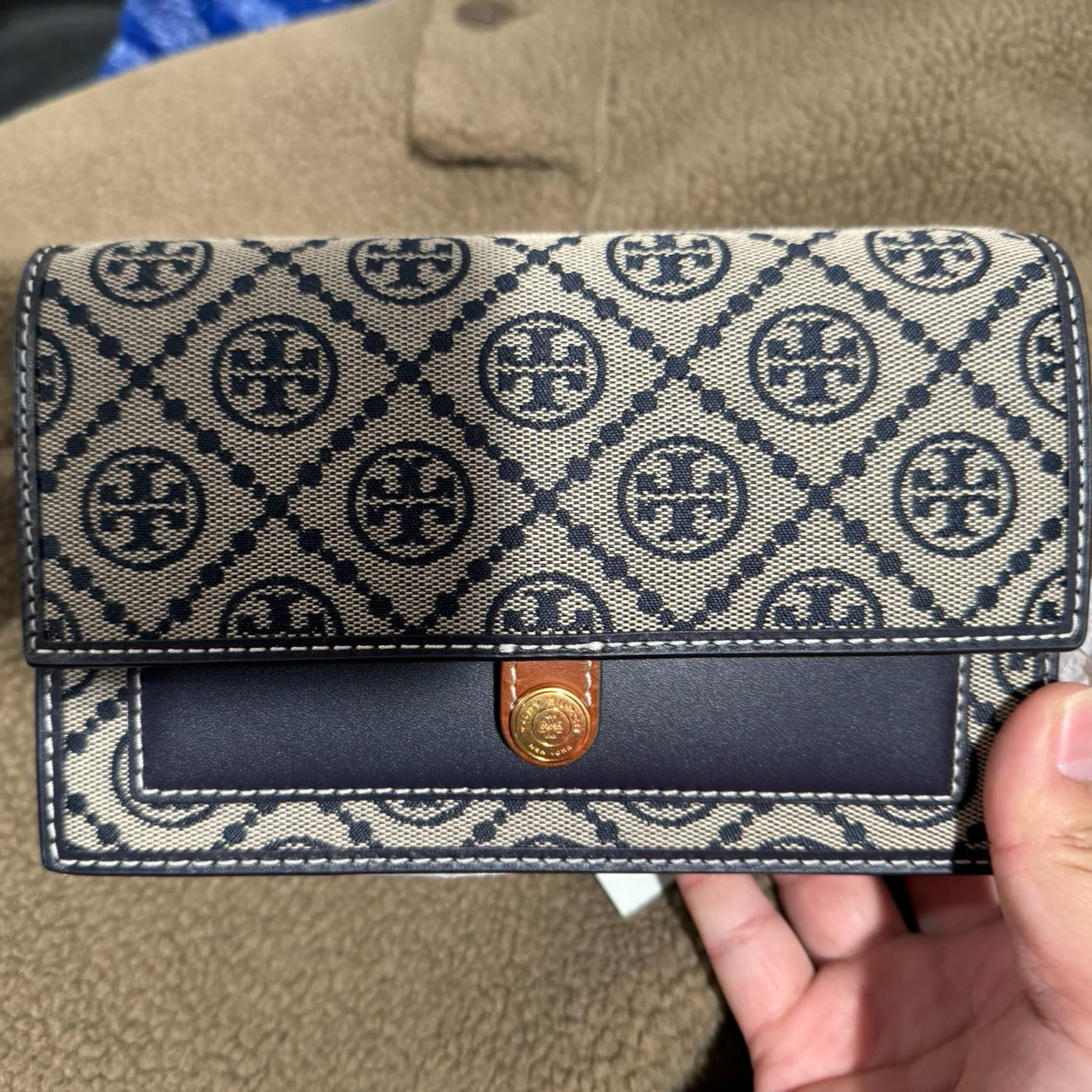 Tory Burch/汤丽柏琦专柜款风琴斜挎包805340223 18*8.2*14
