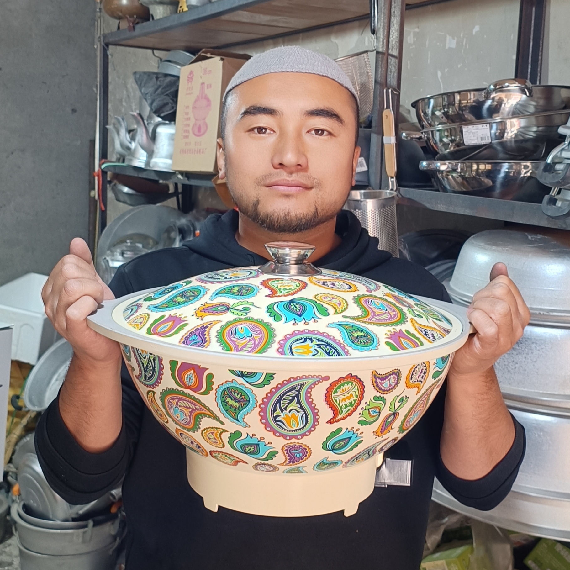 多功能抓饭锅【电锅】