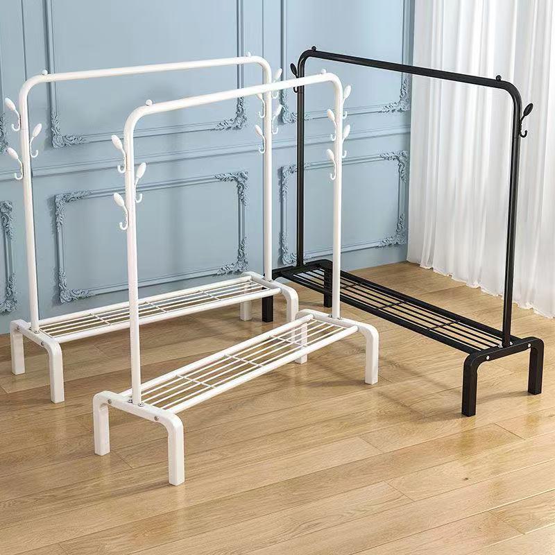 晾衣架落地式室内挂衣架上档次秋冬晒被子阳台家用防滑晒衣架防掉