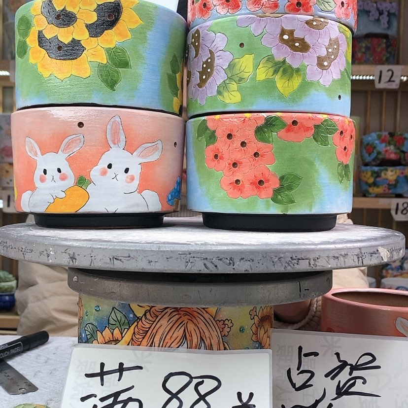 【闪购商品】陶瓷花盆93?****气
