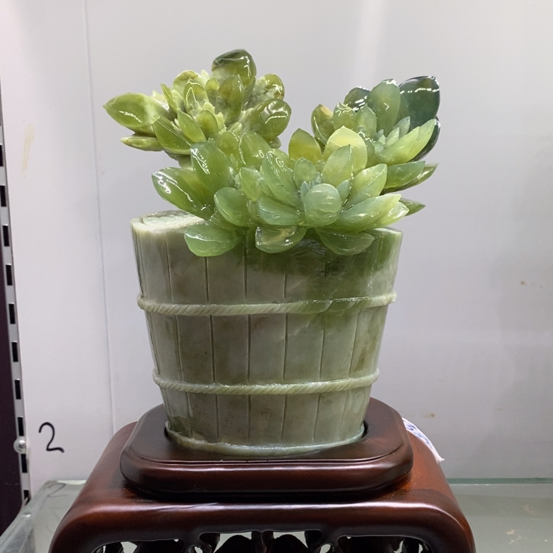 【闪购商品】蛇纹石玉（覆膜）珠宝奇石未镶嵌